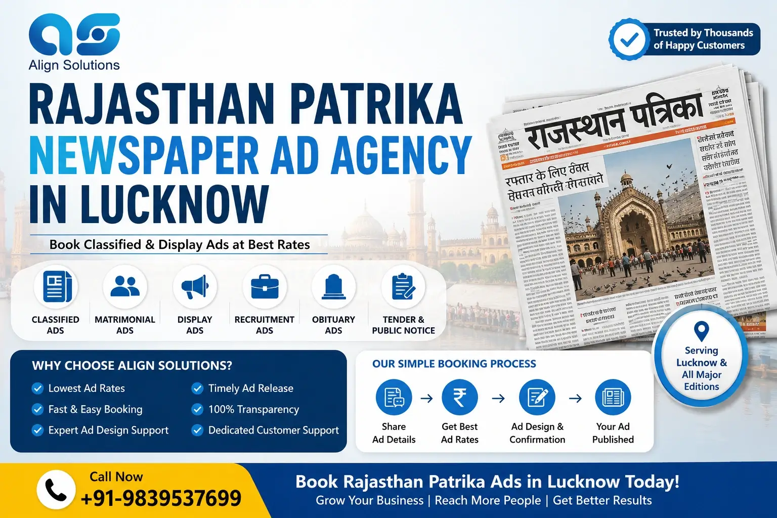 Rajasthan Patrika Newspaper Ad Booking