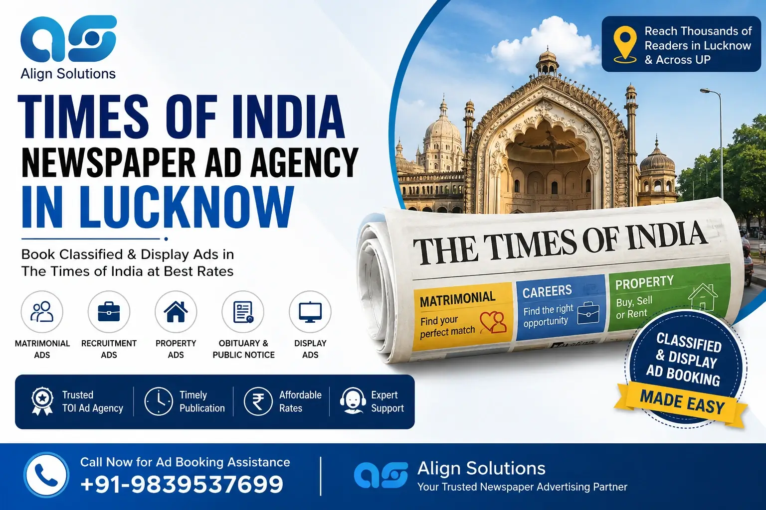 Times of India Newspaper Ad Booking